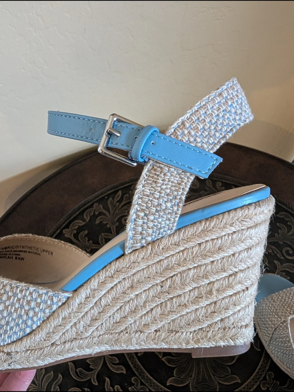Micah Wedge Sandal